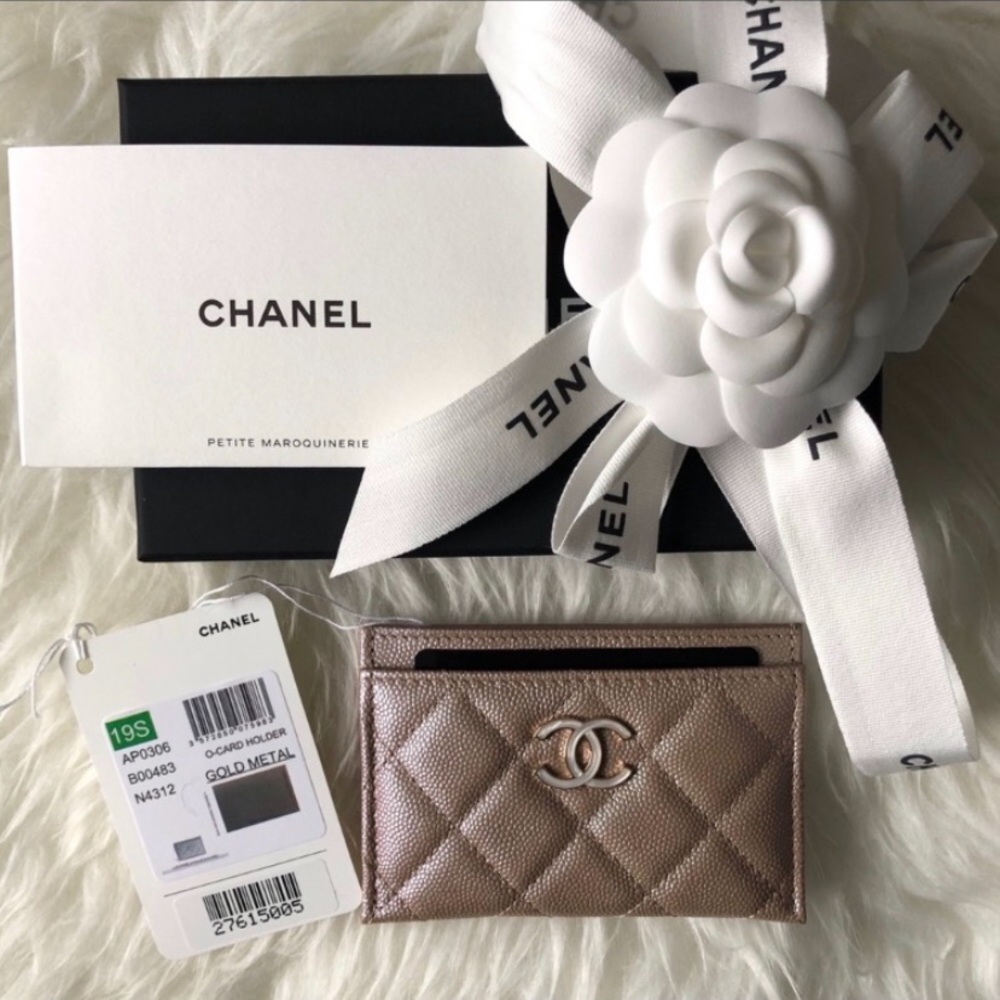 Chanel Quilted Card Holder Limited Edition